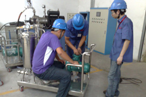 上海亚泉泵业产品用于广东某药业公司